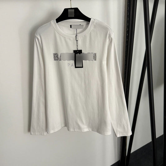 Maglietta Casual BAL | A Maniche Lunghe Con Scritte