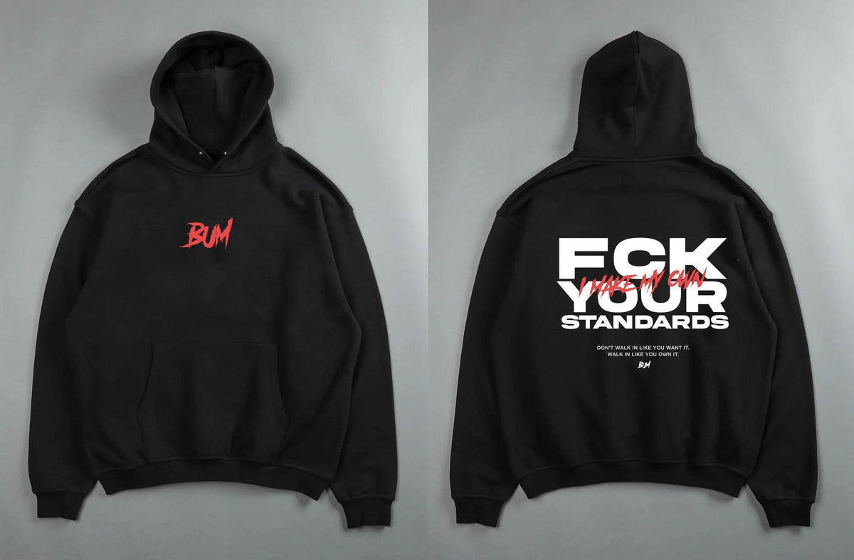 Men's Sweatshirt | Hood and Fitness Print