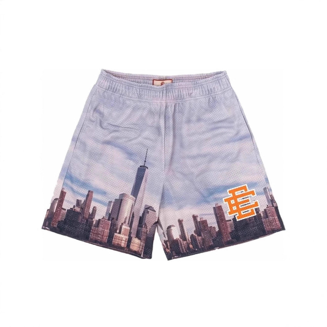 Pantalones Cortos 3D Playa | Malla Deportiva Hombre