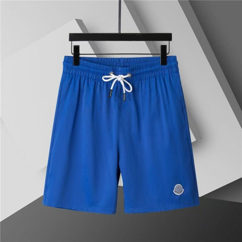 Verano 2026 Nuevos pantalones de playa transfronterizos europeos y americanos de secado rápido, pantalones cortos casuales holgados y de moda al por mayor