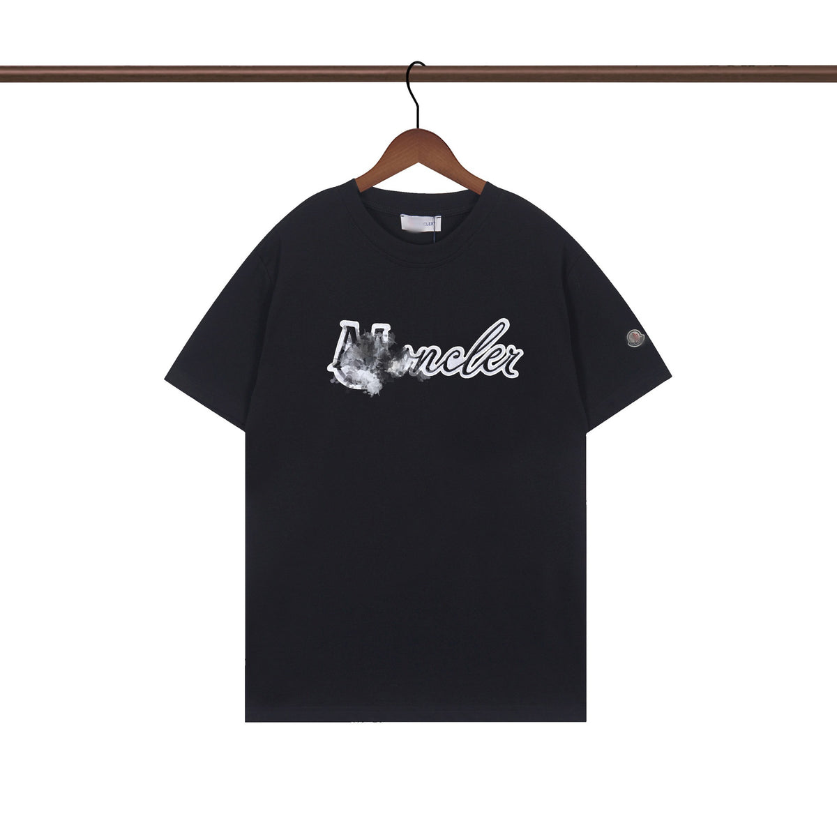 Camiseta Bordada Hombre MON | Cuello Redondo