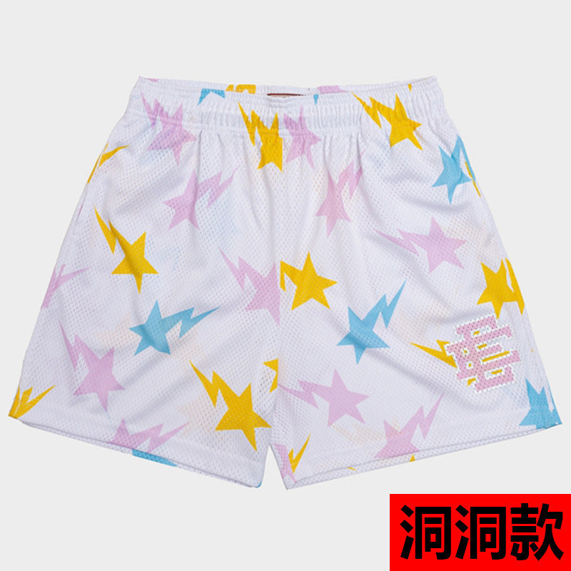 Pantalones deportivos de baloncesto de cuatro puntos de secado rápido de Eric Emanuel EE estadounidenses Eric Emanuel EE