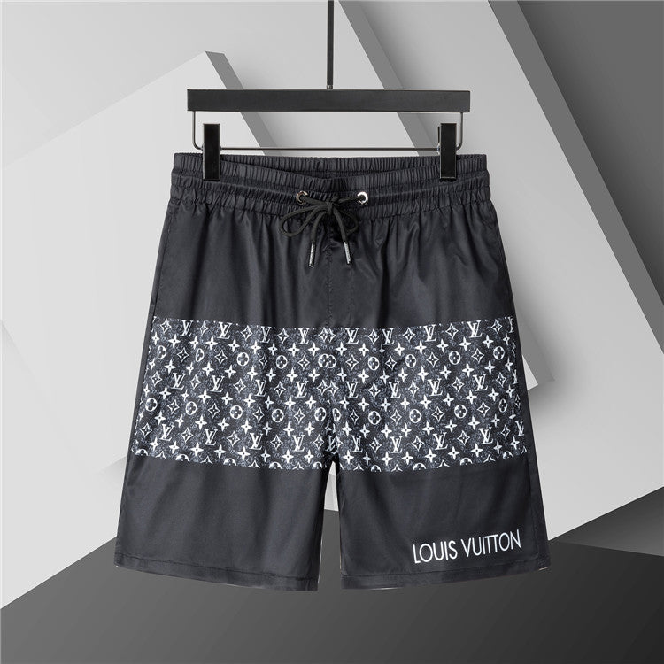 Pantalones Cortos Playa Unisex Letras Secado Rápido | Moda 2025