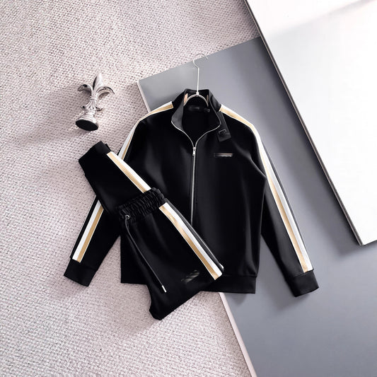 La versión correcta del SS25 transfronterizo debuta en otoño e invierno: nueva chaqueta de traje, cremallera, lujoso y sitios de moda para hombres europeos y americanos