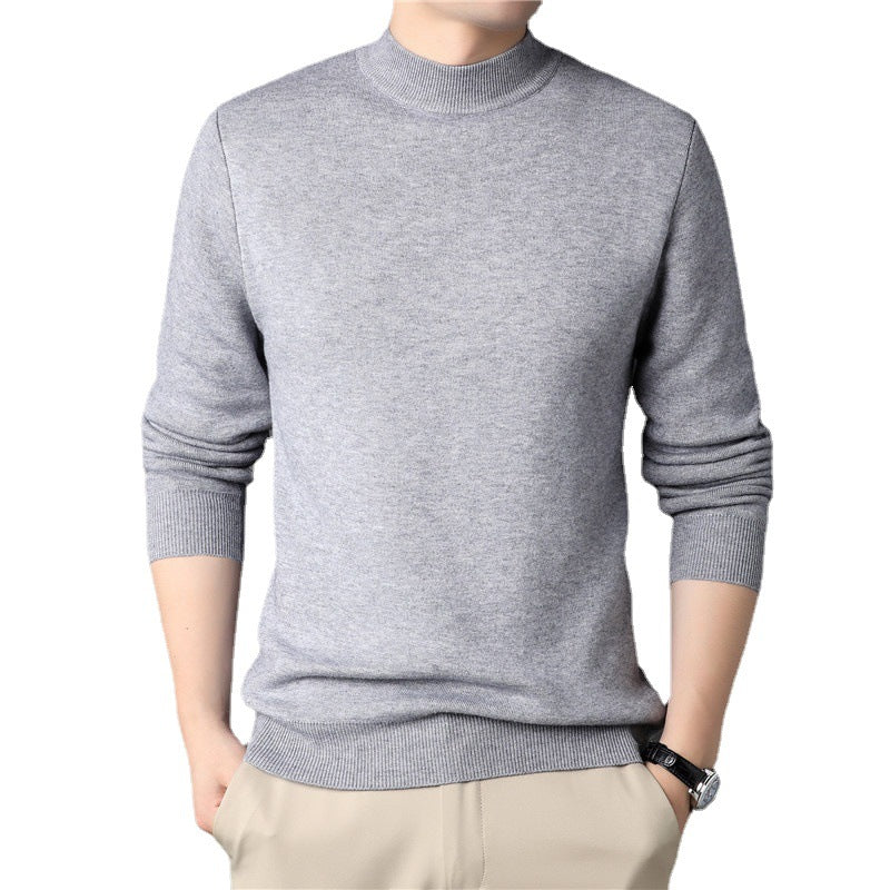Jersey Cuello Alto Hombre - Suave y Cálido Primavera Otoño