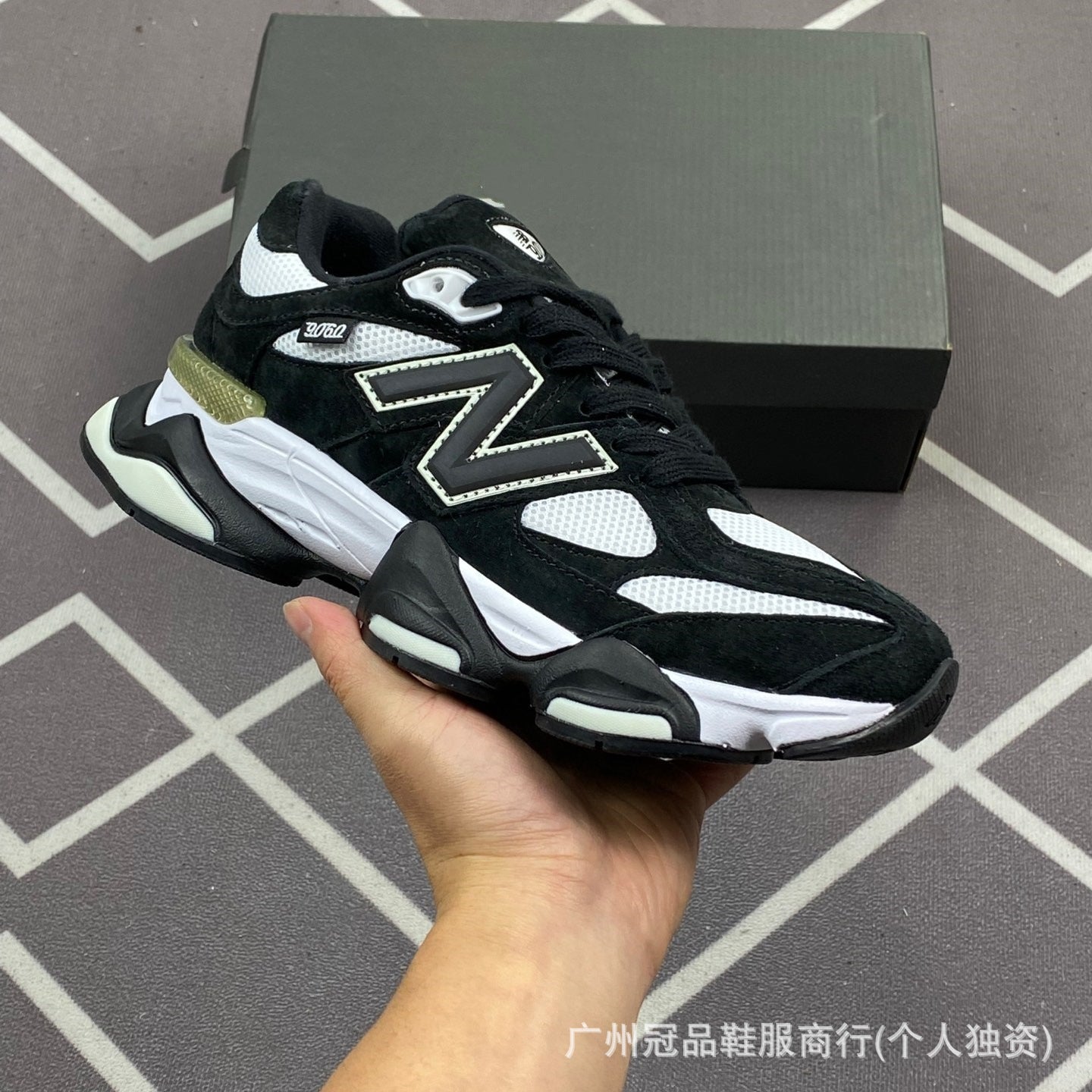 Putian NB9060 Millennium Millennium Elephant Hoof Zapatillas de correr de malla baja y de caña baja para hombre y mujer para zapatillas de papá