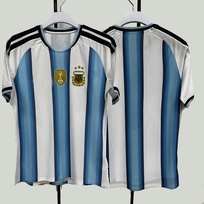26 camisetas de la Edición de Jugador de la Copa del Mundo, selección principal del Real Madrid del Bayern, Argentina, camiseta de fútbol de secado rápido México