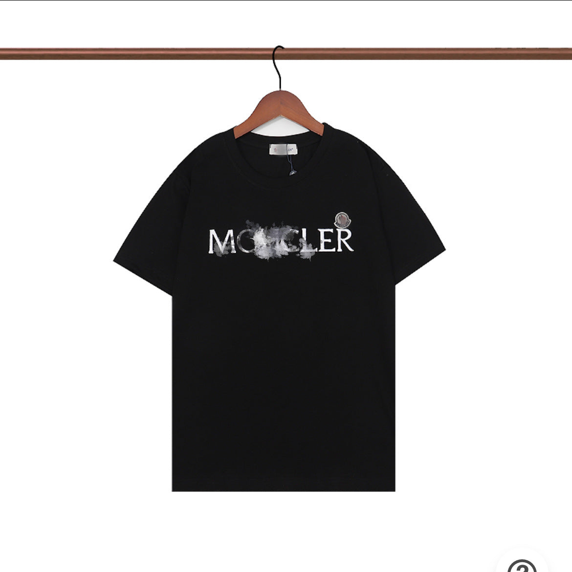Camiseta Bordada Hombre MON | Cuello Redondo