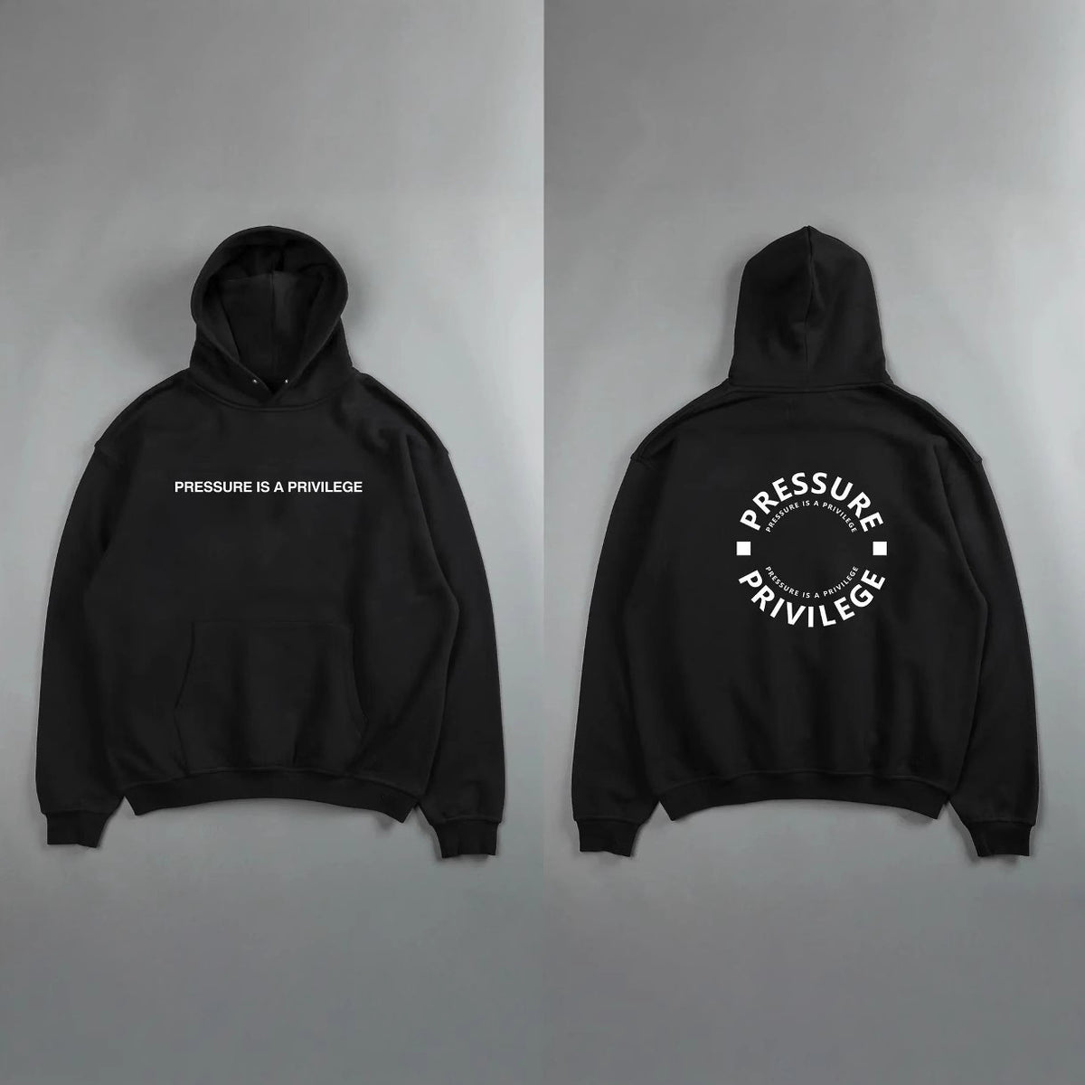 Men's Sweatshirt | Hood and Fitness Print