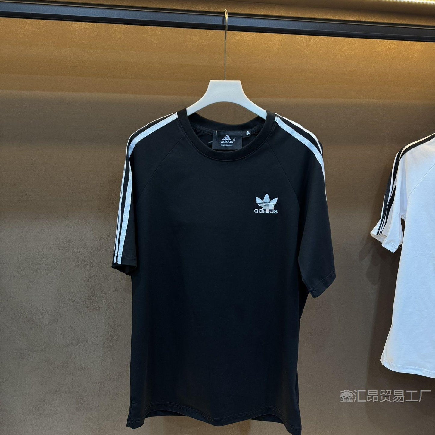 Camiseta de manga corta bordada trébol para verano para hombres y mujeres, 857 857 deportiva casual deportiva de cuello redondo