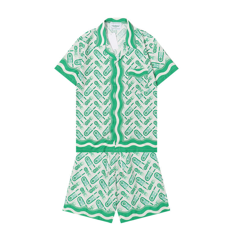 Men's MIX Set | Printed Shirt And Shorts