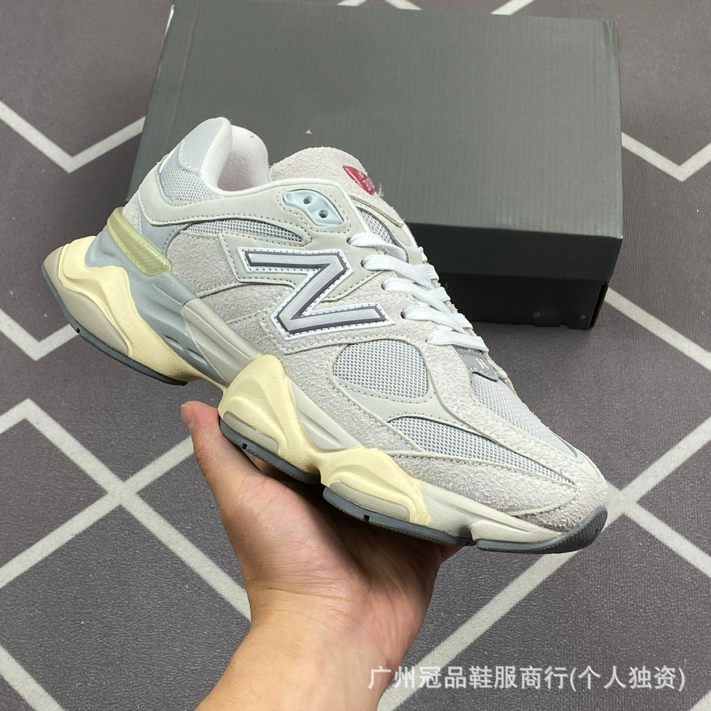 Putian NB9060 Millennium Millennium Elephant Hoof Zapatillas de correr de malla baja y de caña baja para hombre y mujer para zapatillas de papá