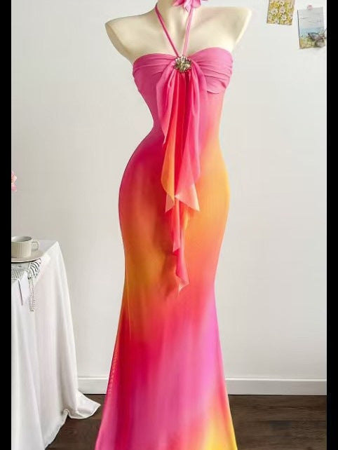 Vestido Una Pieza Falda Larga Sin Espalda 2026 | LuxuryMarkt
