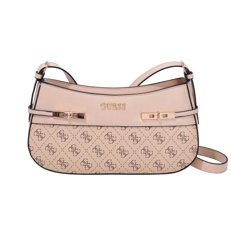 Nuevo bolso transfronterizo de primavera 2026 con flores vintage europeas y americanas, ligero, de lujo y moderno de luna nueva