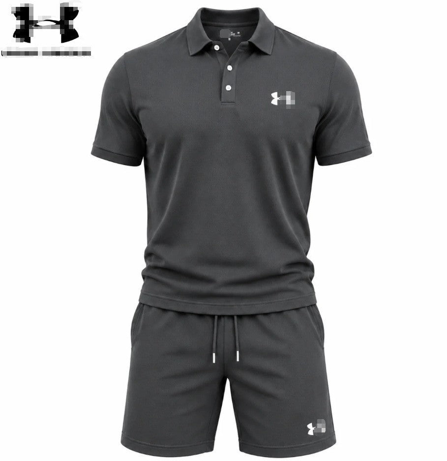 Conjunto UA De Hombre | Polo Y Shorts
