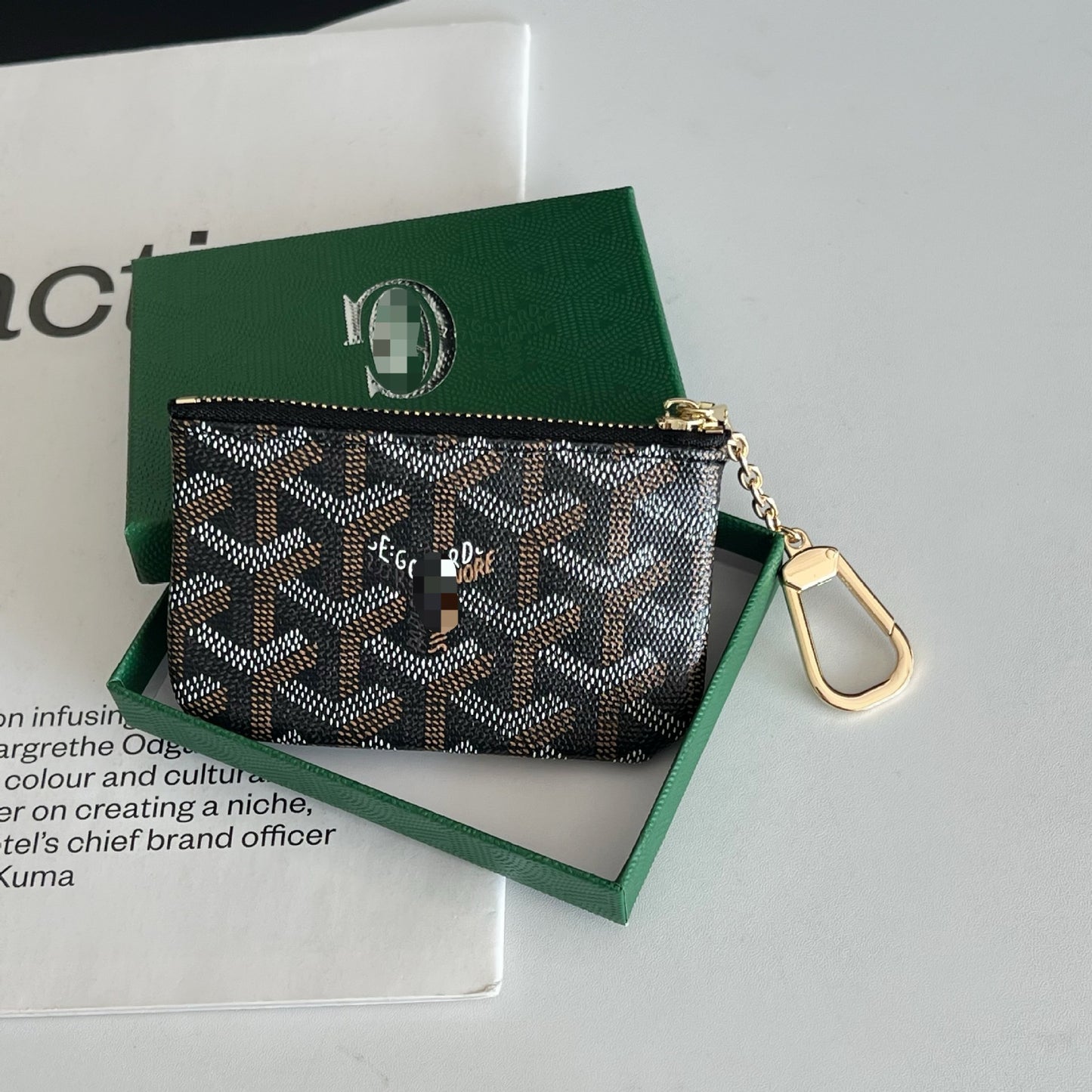 Monedero Llavero GG Abeja | Accesorios Moda Premium