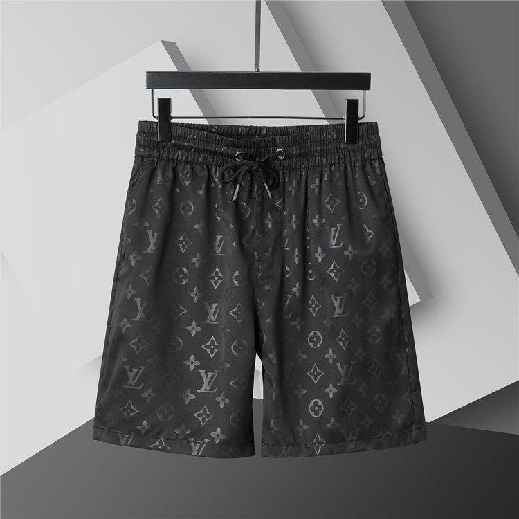 Pantalones Cortos Playa Unisex Letras Secado Rápido | Moda 2025
