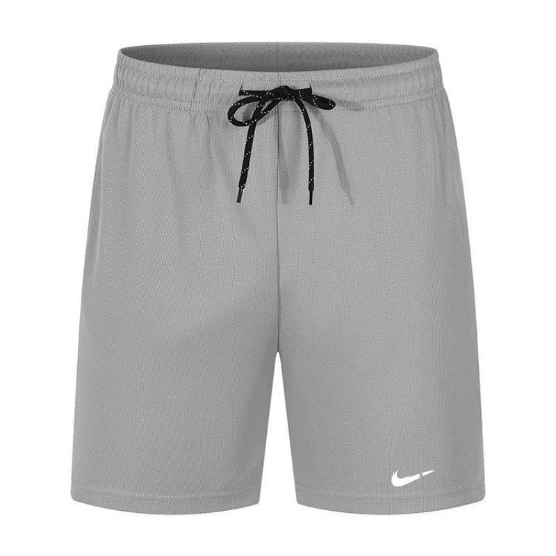 Pantalones cortos de playa casuales versátiles de talla grande de Amazon para hombre de estatura media de estatura media con cordones de rela, talla grande casual versátil