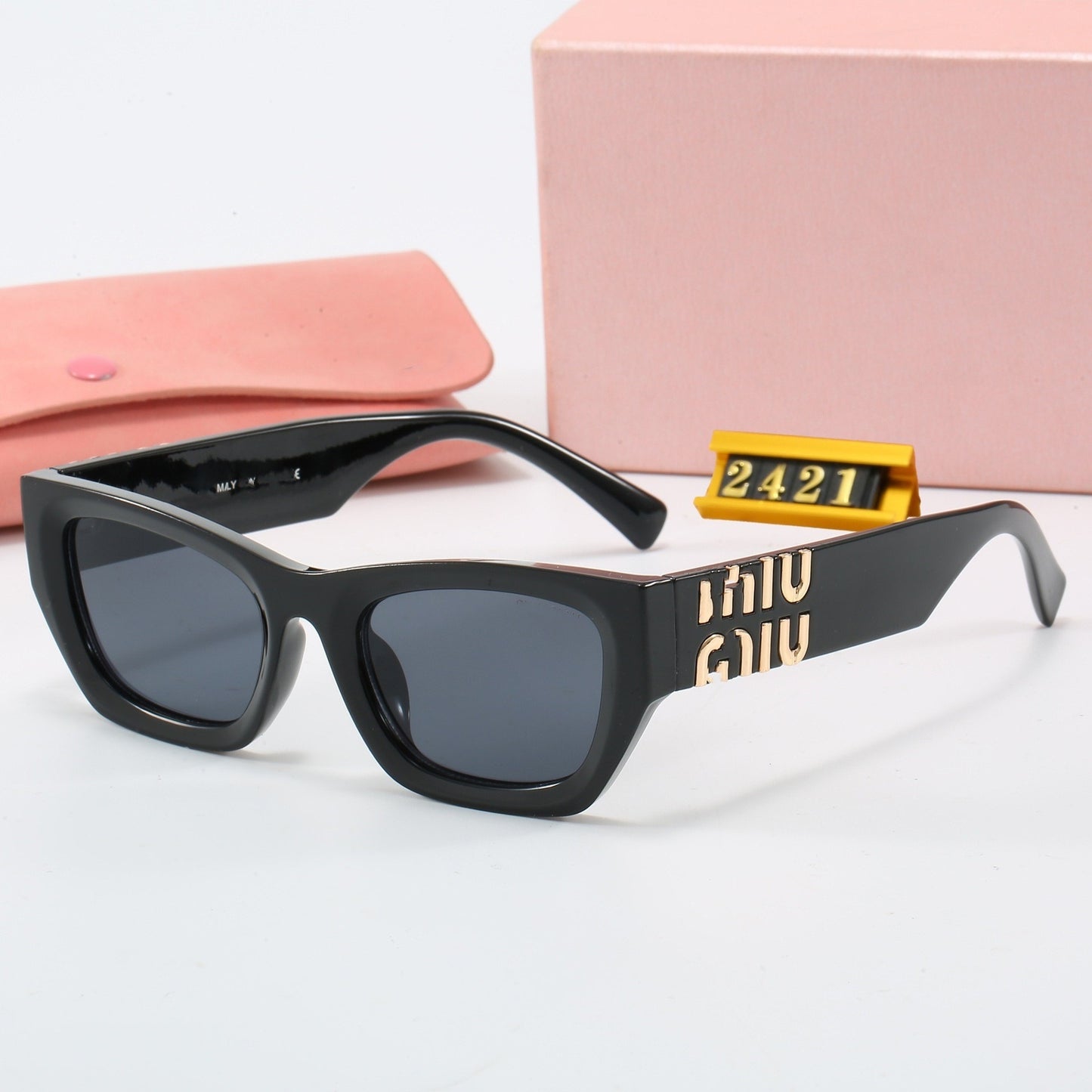 Nuevas gafas de sol transfronterizas europeas y americanas, gafas vintage de alta gama y gafas de moda estilo INS de moda que combinan con estilos de influencers masculinos y femeninos