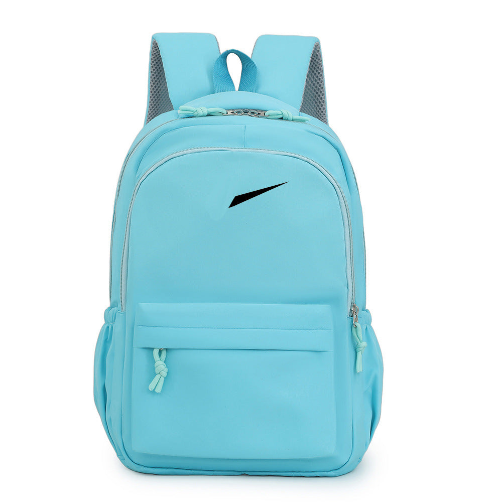 Mochila a la moda, mochila de estudiante universitaria resistente al agua, mochila sencilla para portátil para desplazarse, bolso deportivo casual al por mayor