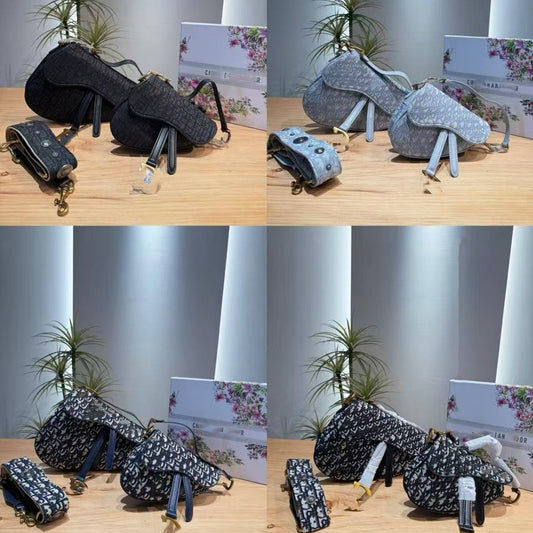 Bolso Mujer CD 2026 | Saddle Con Bandolera | Con Caja