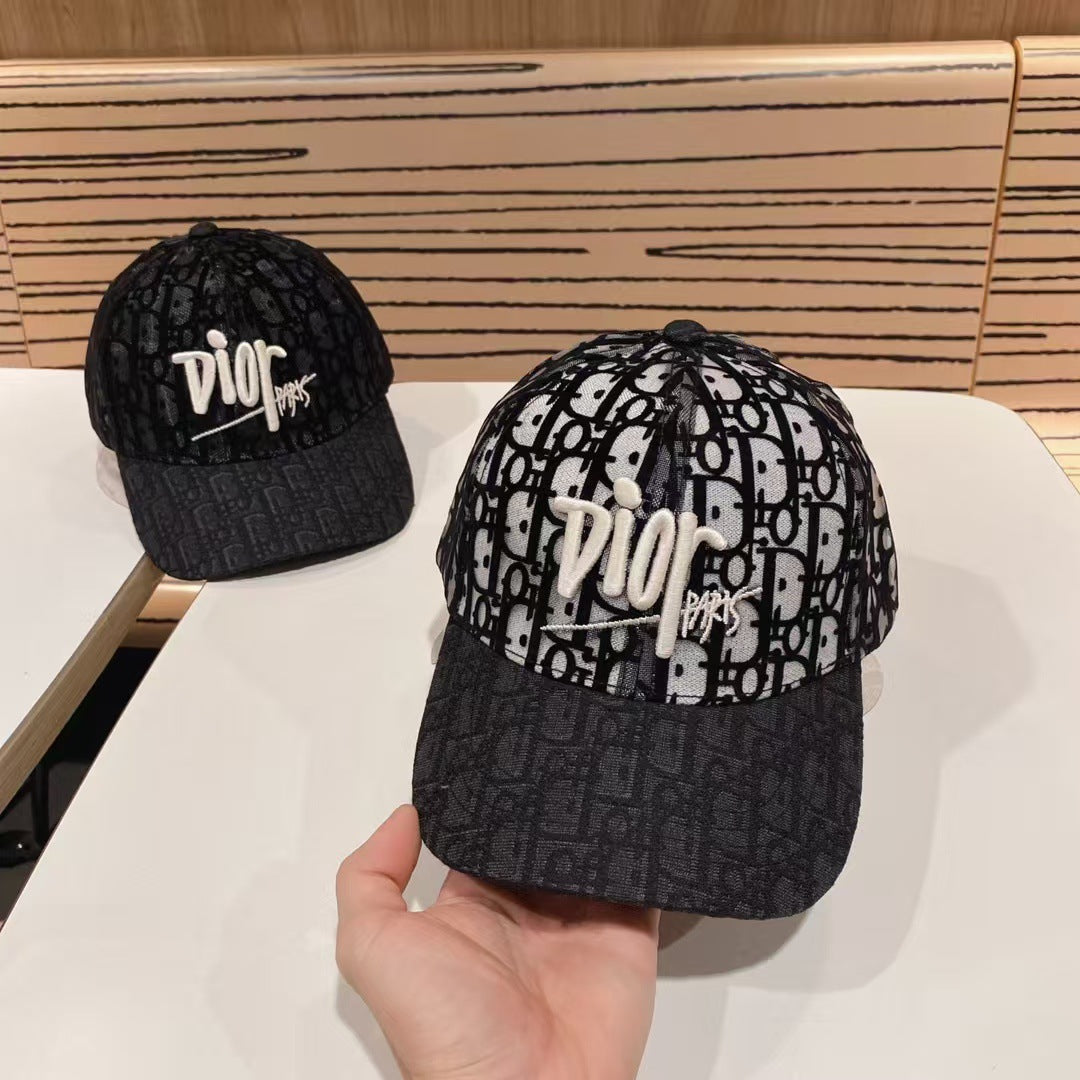 Embroidered Breathable Mesh Baseball Cap D