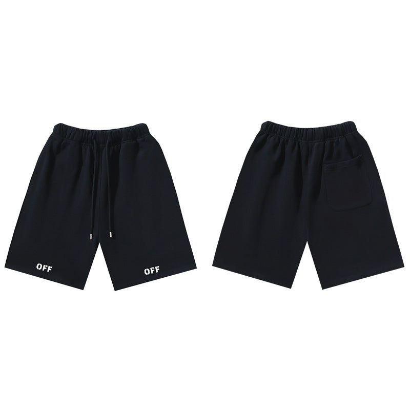 Pantalones Cortos Hombre Estampado Flecha Sueltos | LuxuryMarkt