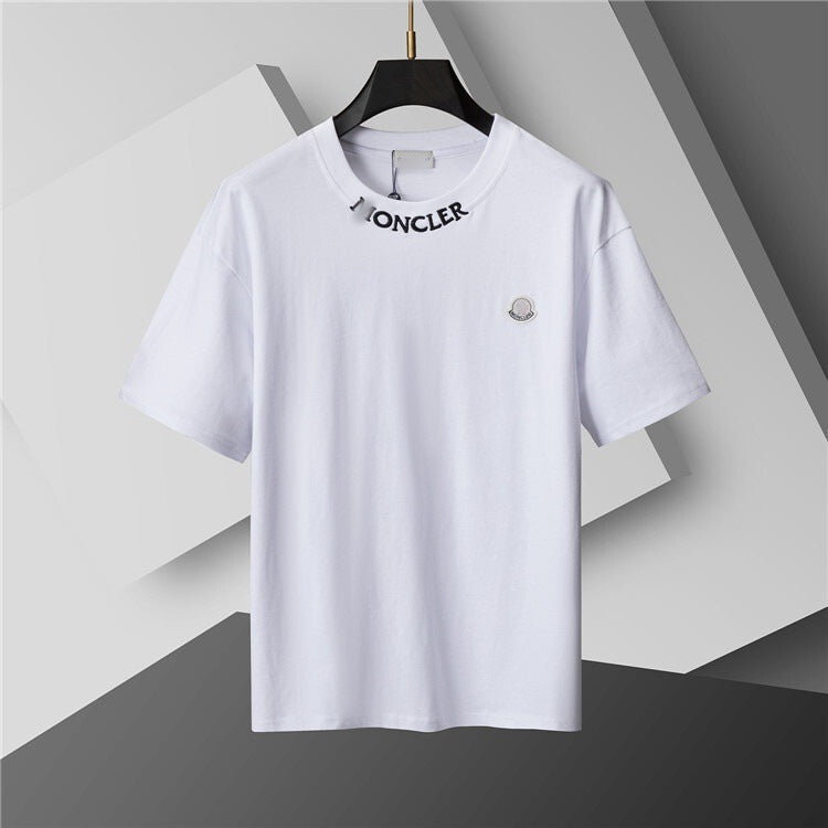 Versión correcta de 2026 de la nueva camiseta ligera de lujo de verano, camiseta de manga corta de cuello redondo y versátil para hombres y mujeres, países extranjeros de Europa y Estados Unidos