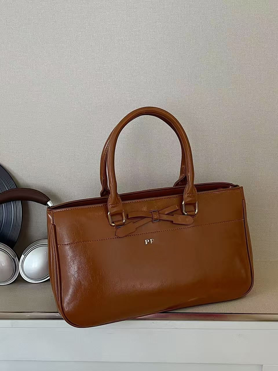Borsa Tote da Donna Cartella | Tracolla da Lavoro Grande Capacità | Senza Scatola