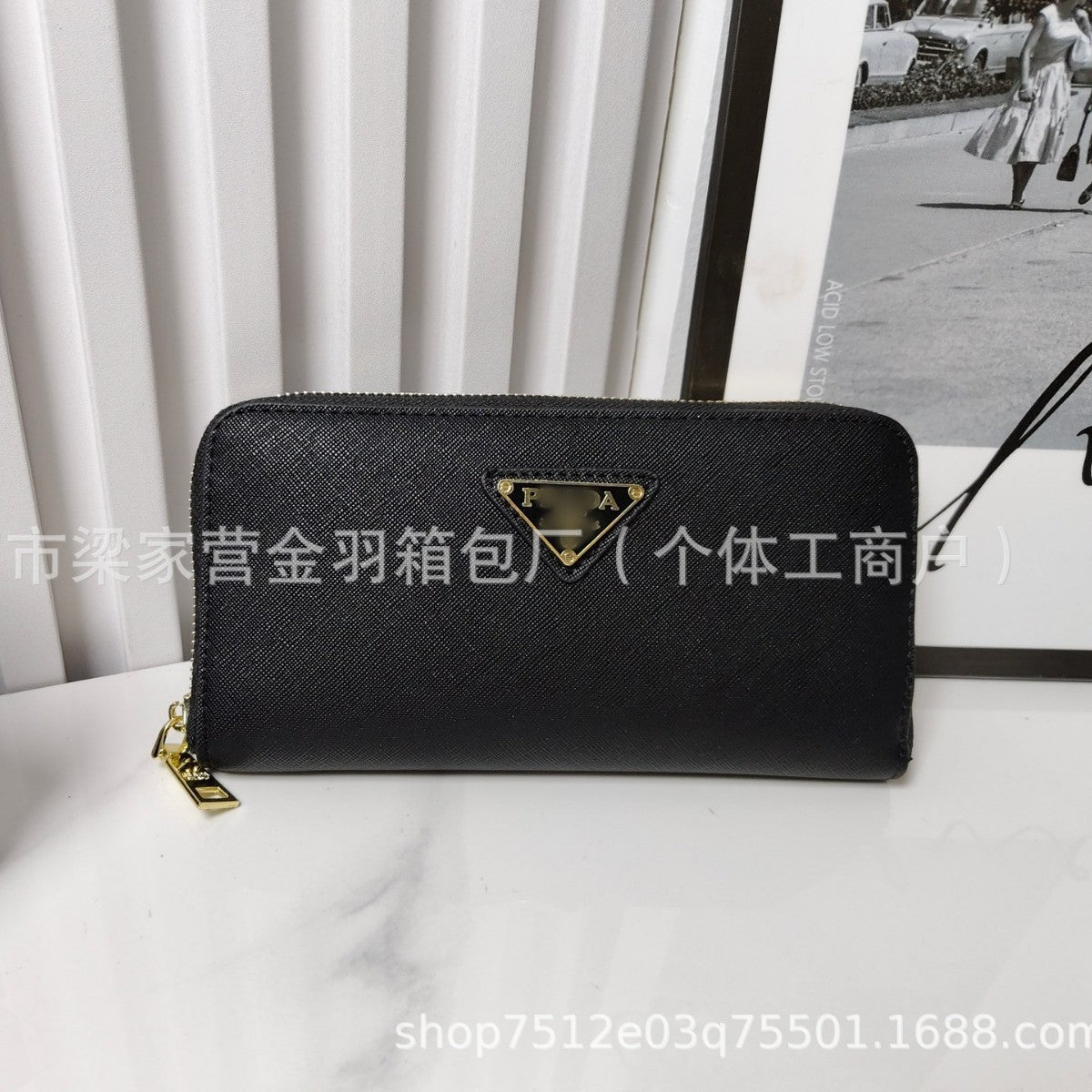 Tarjetero Largo Mujer Cartero | Cartera Premium Elegante