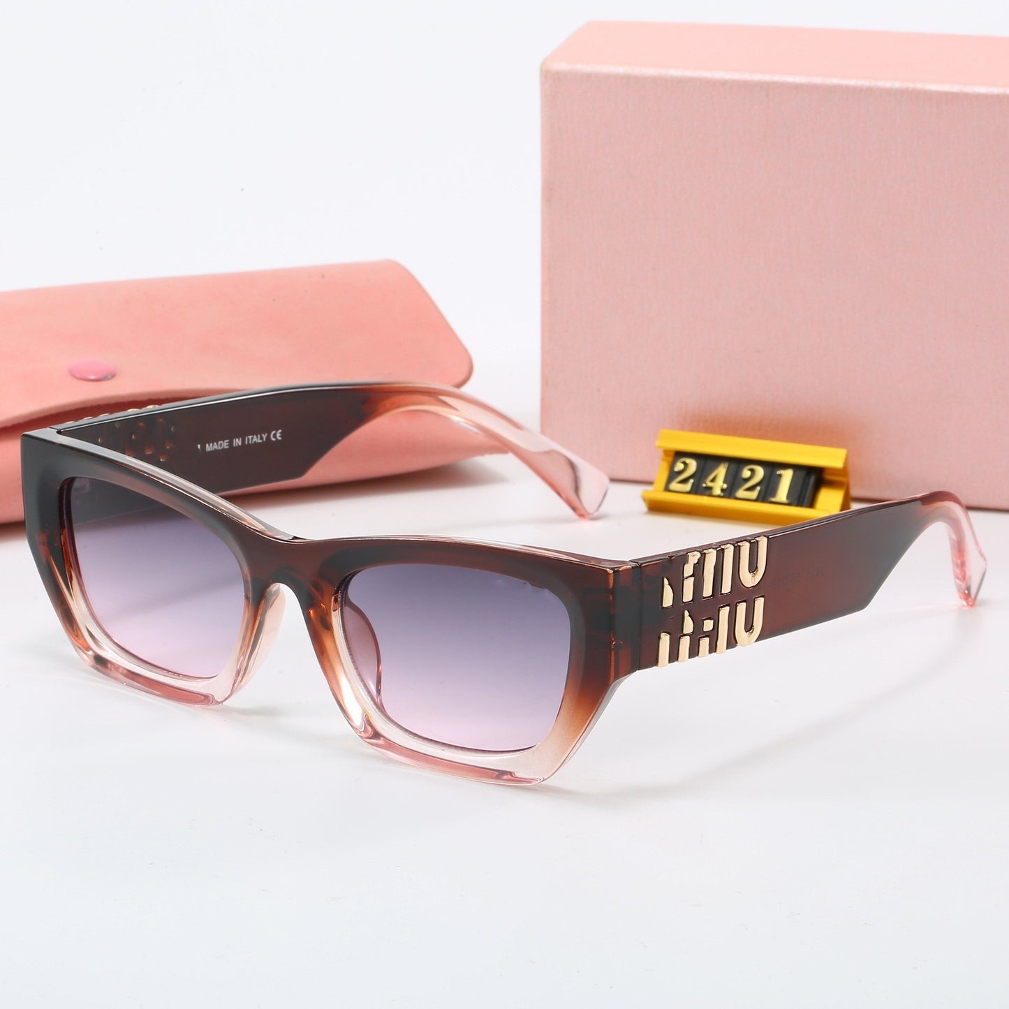Nuevas gafas de sol transfronterizas europeas y americanas, gafas vintage de alta gama y gafas de moda estilo INS de moda que combinan con estilos de influencers masculinos y femeninos