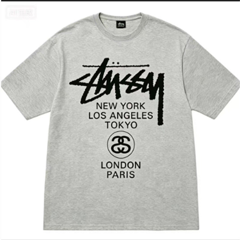 Camiseta STUSS City Edición Limitada Unisex | Algodón Puro Manga Corta