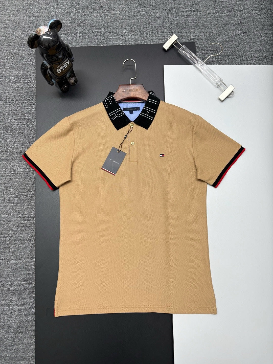Polo em Algodão Puro para Homem | Manga Curta Business Casual