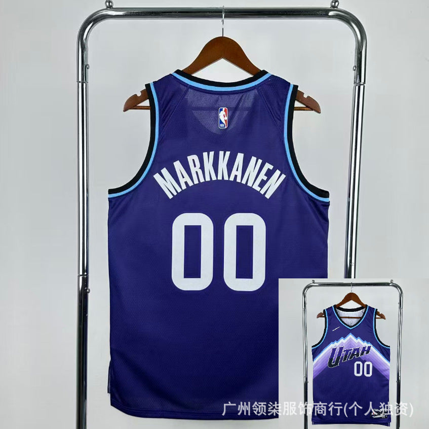 Nuevas camisetas populares de baloncesto: camisetas al por mayor prensadas en caliente para los Lakers, Cavaliers, 76ers, Bulls, Clippers, Warriors, Curry, James y Harden