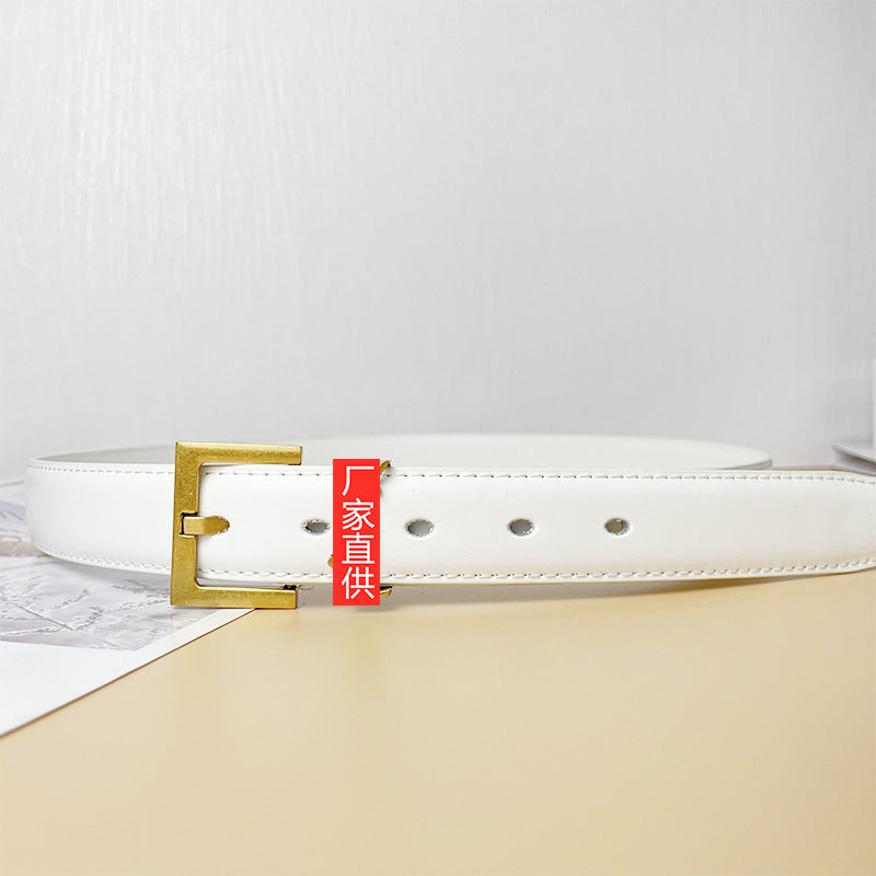 Classic Women's Belt | Slim Versatile Casual