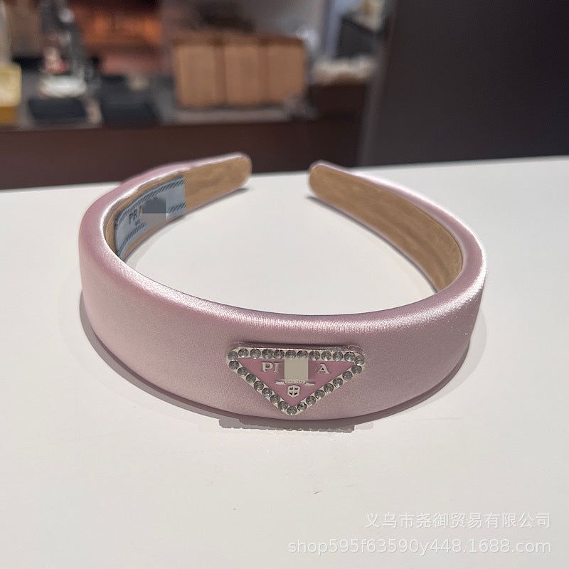 Diadema Mujer Letra Estilo Universitario | Accesorio Pelo Moda