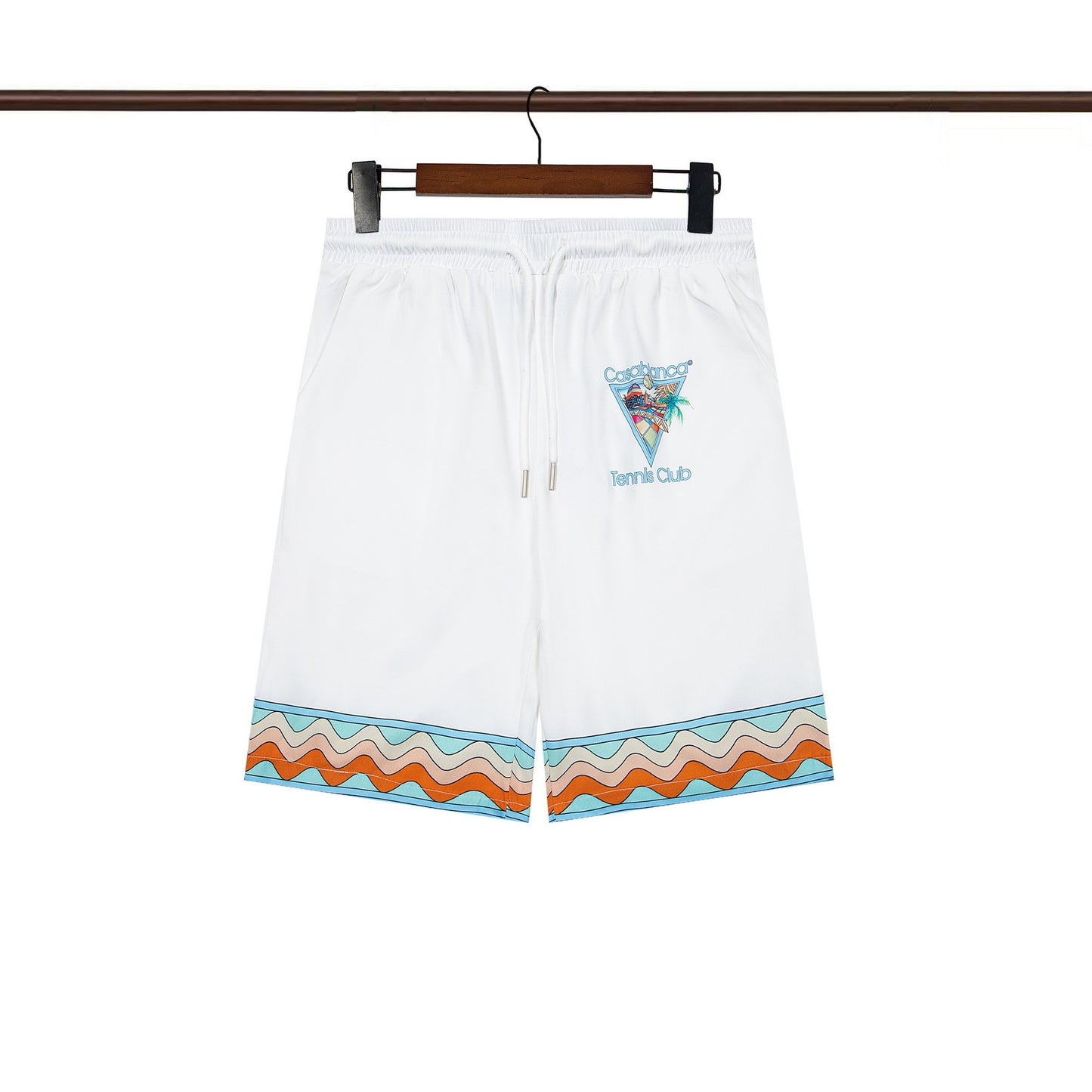 Set de camiseta de manga corta con letras de un partido de fútbol CASA de primavera/verano, jersey holgado y de moda para hombres