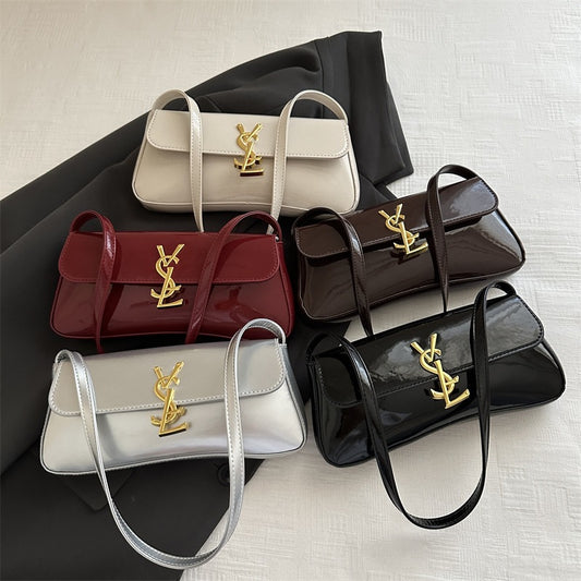 YSL Women's Small Bag | Textured Square Design | No Box
