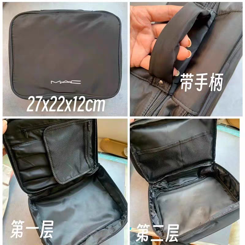 Bolsa de cosméticos Dojia PU al por mayor, bolsa portátil de artículos de aseo de gran capacidad, bolsa de sobremesa para cosméticos, sub-almacenaje