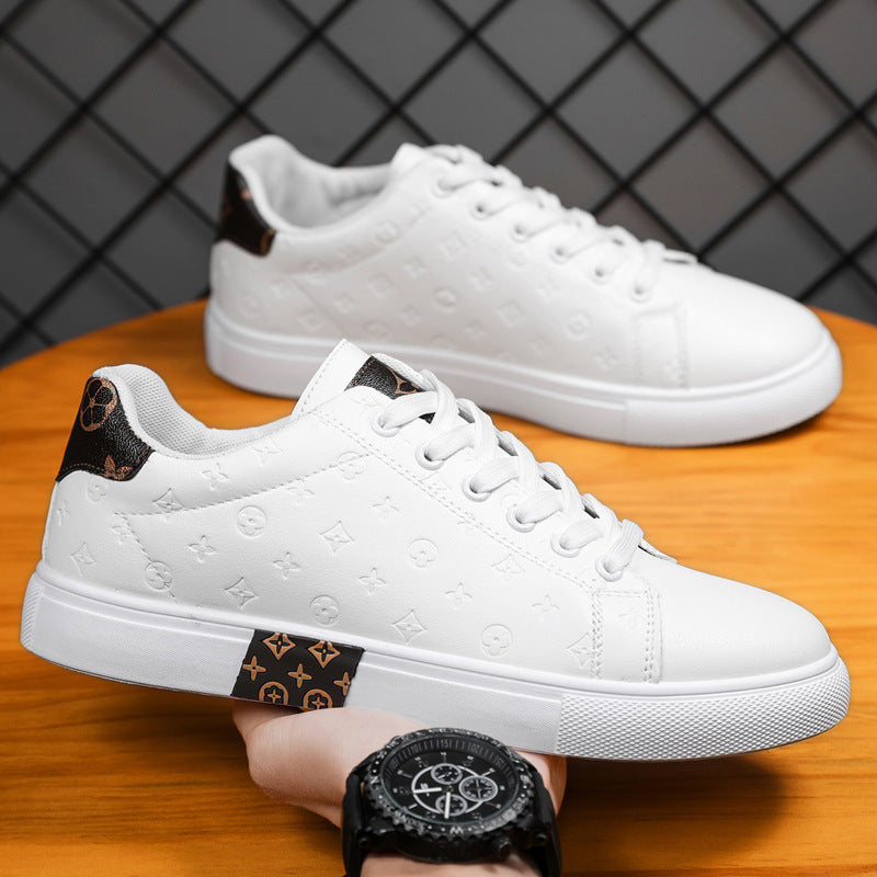 Zapatos de hombre, zapatos de tabla, zapatillas deportivas, zapatos blancos de hombre, zapatos de oficina de hombre, zapatos de caña baja y versátiles y de moda, zapatos casuales de chico
