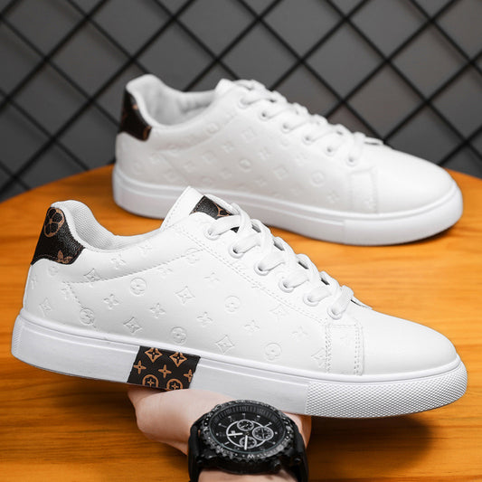 Zapatos de hombre, zapatos de tabla, zapatillas deportivas, zapatos blancos de hombre, zapatos de oficina de hombre, zapatos de caña baja y versátiles y de moda, zapatos casuales de chico