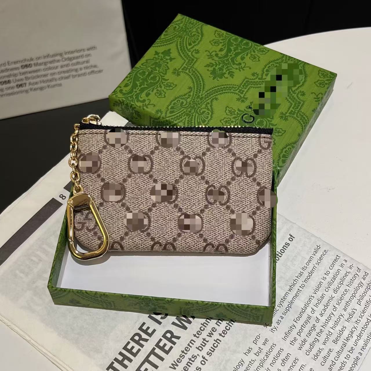 Monedero Llavero GG Abeja | Accesorios Moda Premium
