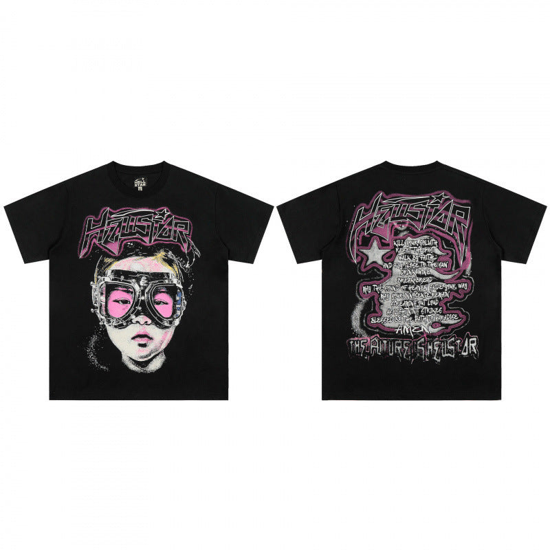 Mix-T-Shirt | Kurzarm und Digitaldruck