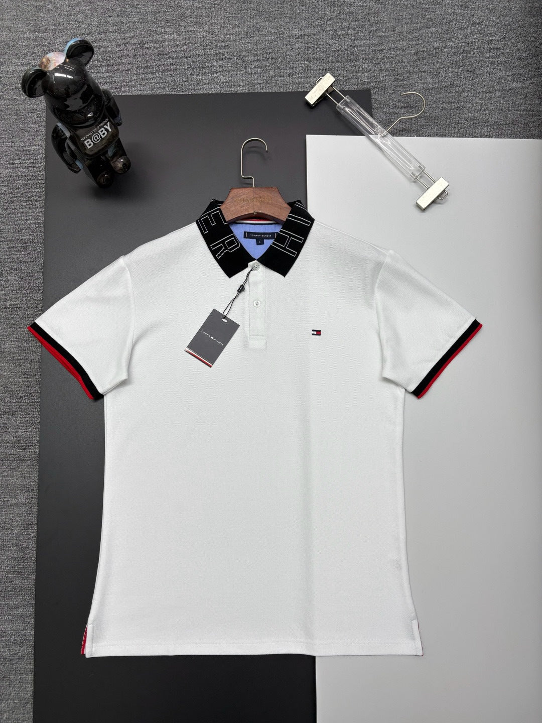 Polo em Algodão Puro para Homem | Manga Curta Business Casual