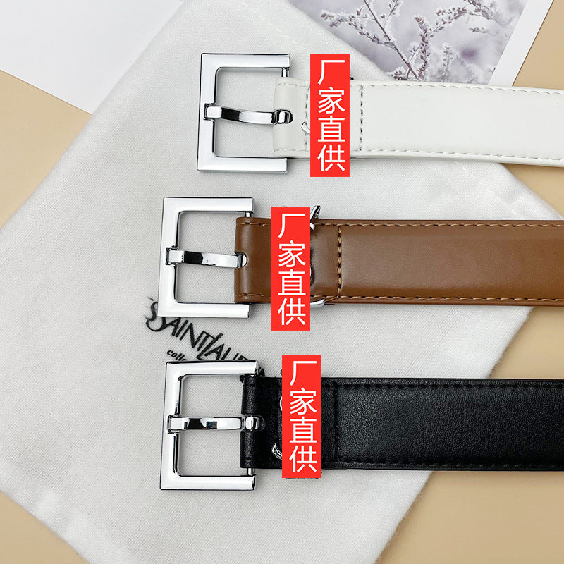 Classic Women's Belt | Slim Versatile Casual