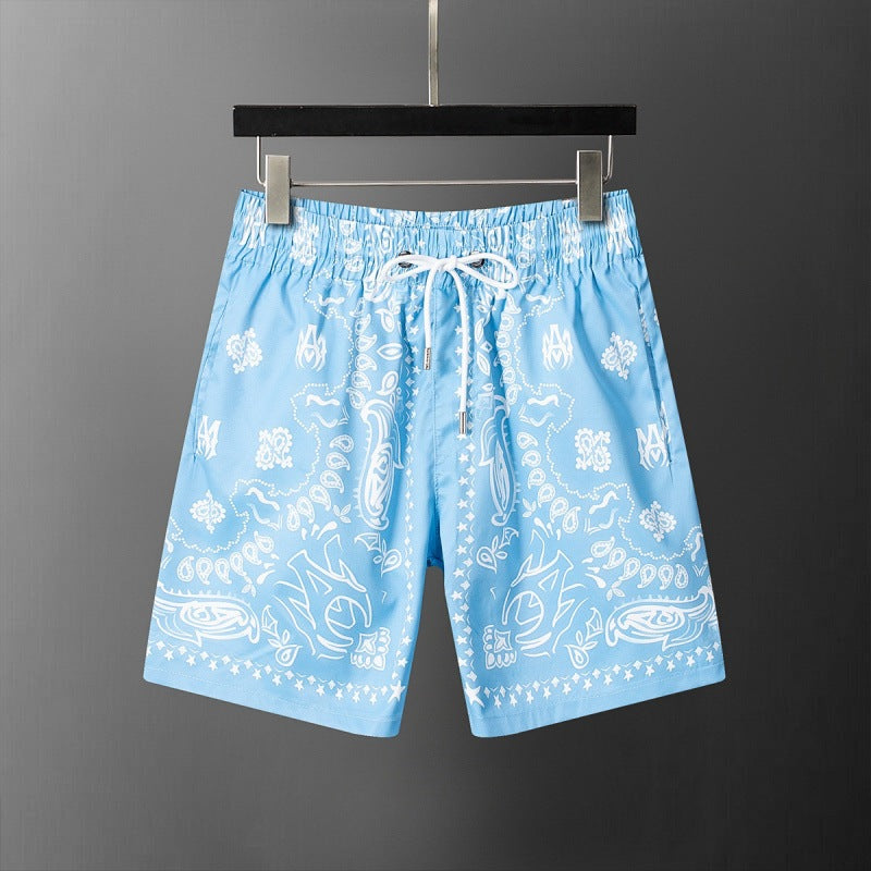 Pantalón deportivo deportivo de cinco puntos transpirable y transpirable de alta calidad y venta transfronteriza de verano de alta calidad y venta caliente
