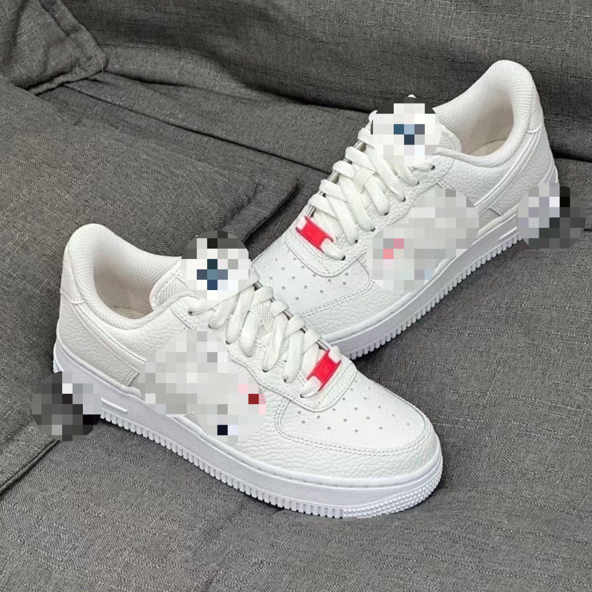 Original AF1 Air Force No.1 Dark Grey Unisex Sneakers | Double Side Detail