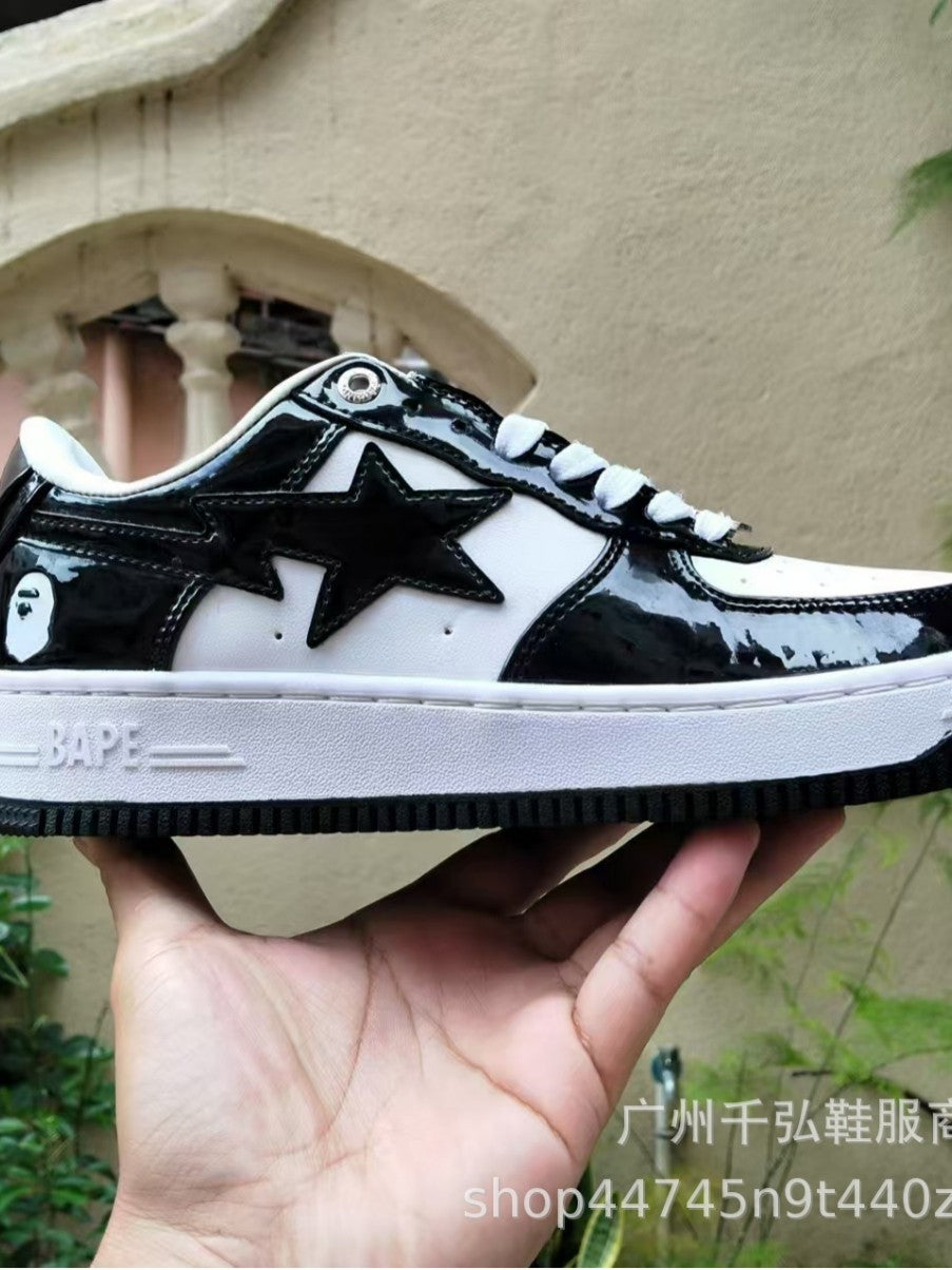 Zapatillas BAPE Charol Cabeza de Simio | AF1 Sta | Unisex