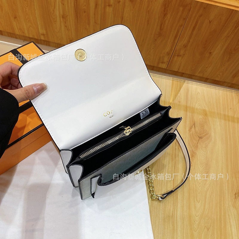 Bolsa C Bolso cuadrado de venta caliente transfronterizo de moda y versátil tofu Comercio exterior bolso de cadena caliente bolso de mujer de alta calidad bolso bandolera