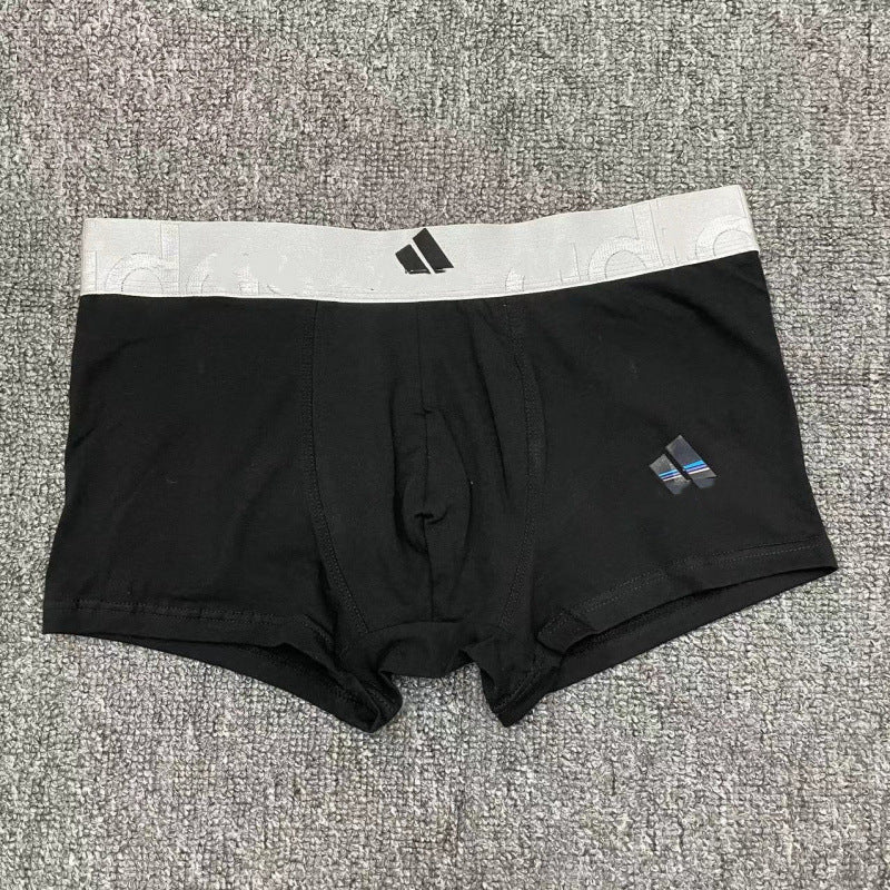 Ropa interior masculina de AliExpress de la marca A lleva ropa interior de hombre para pies planos, ropa interior de hombre para estudiantes de shorts de algodón puro